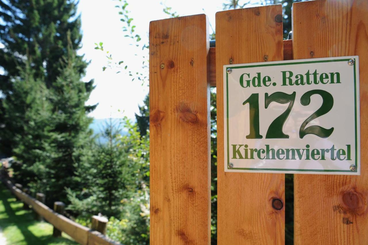 Gluehwuermchenhuette Villa Ratten Bagian luar foto