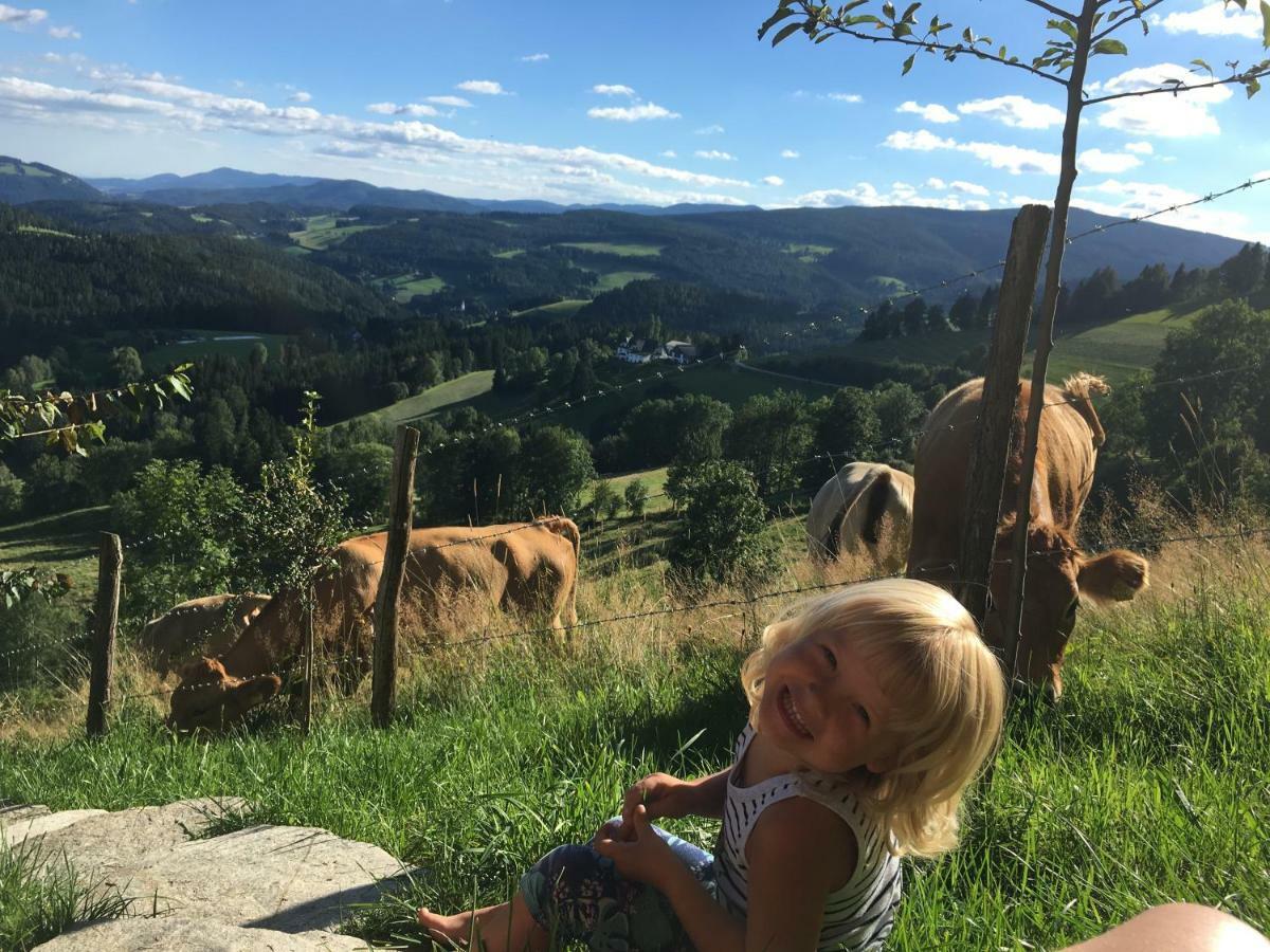 Gluehwuermchenhuette Villa Ratten Bagian luar foto